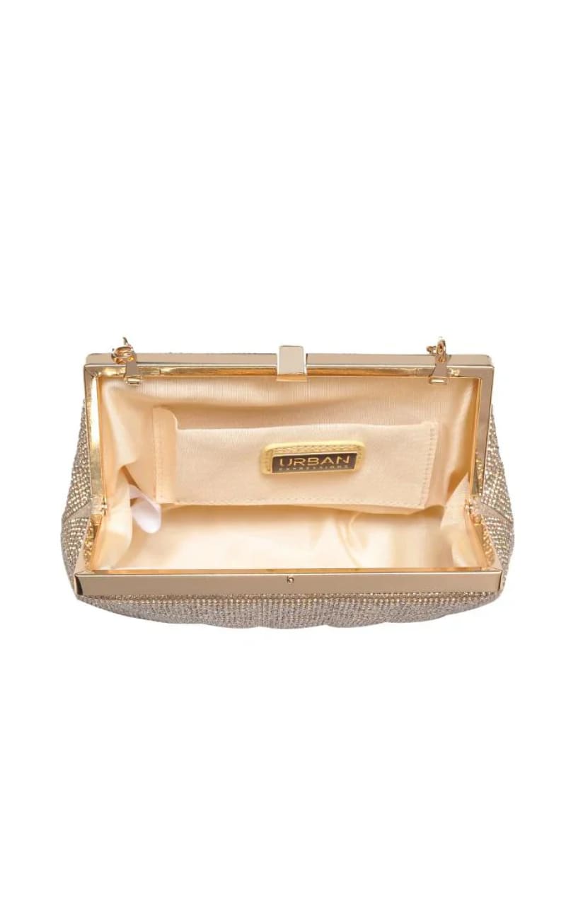 Urban Expression- Karla Rhinestones Evening Bag - & Wallet
