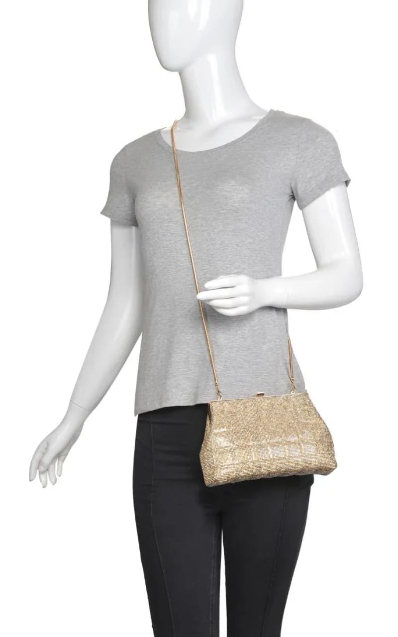 Urban Expression- Karla Rhinestones Evening Bag - & Wallet