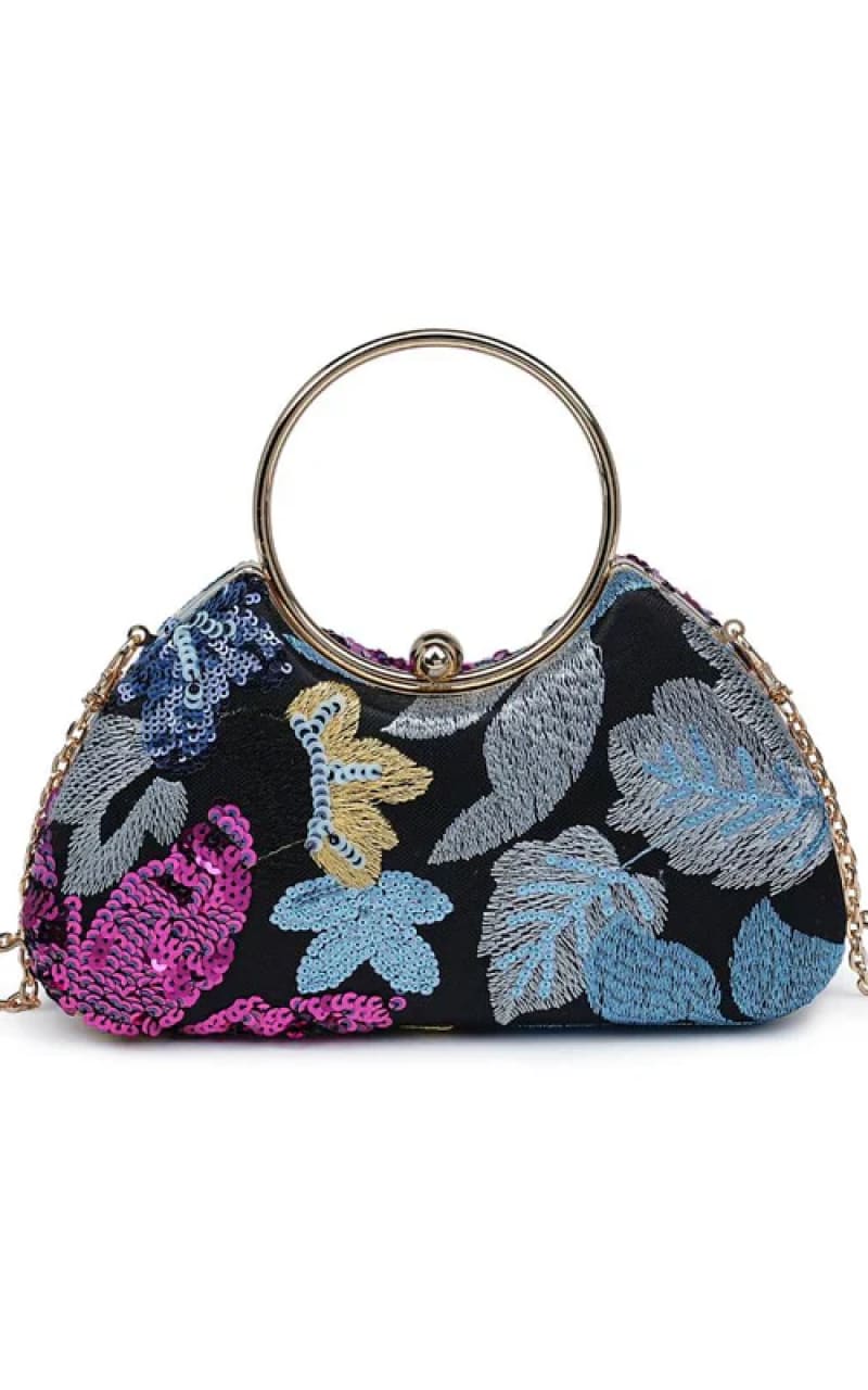 Urban Expression- Phoebe Sequined Evening Bag - & Wallet