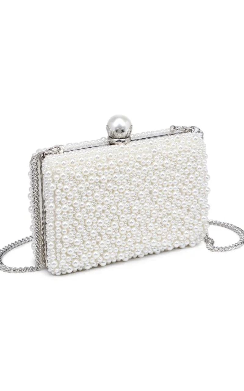 Urban Expressions - Idina Faux Pearl Evening Bag