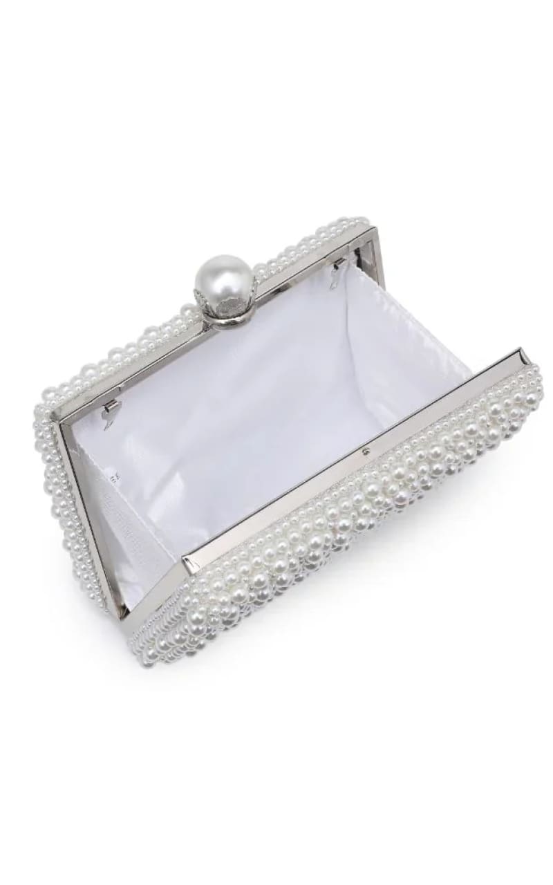 Urban Expressions - Idina Faux Pearl Evening Bag