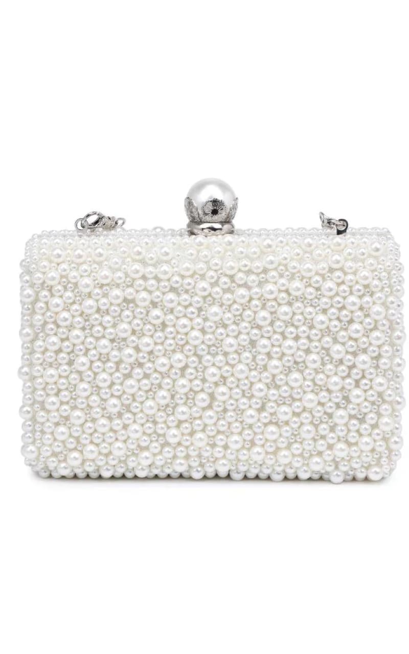 Urban Expressions - Idina Faux Pearl Evening Bag