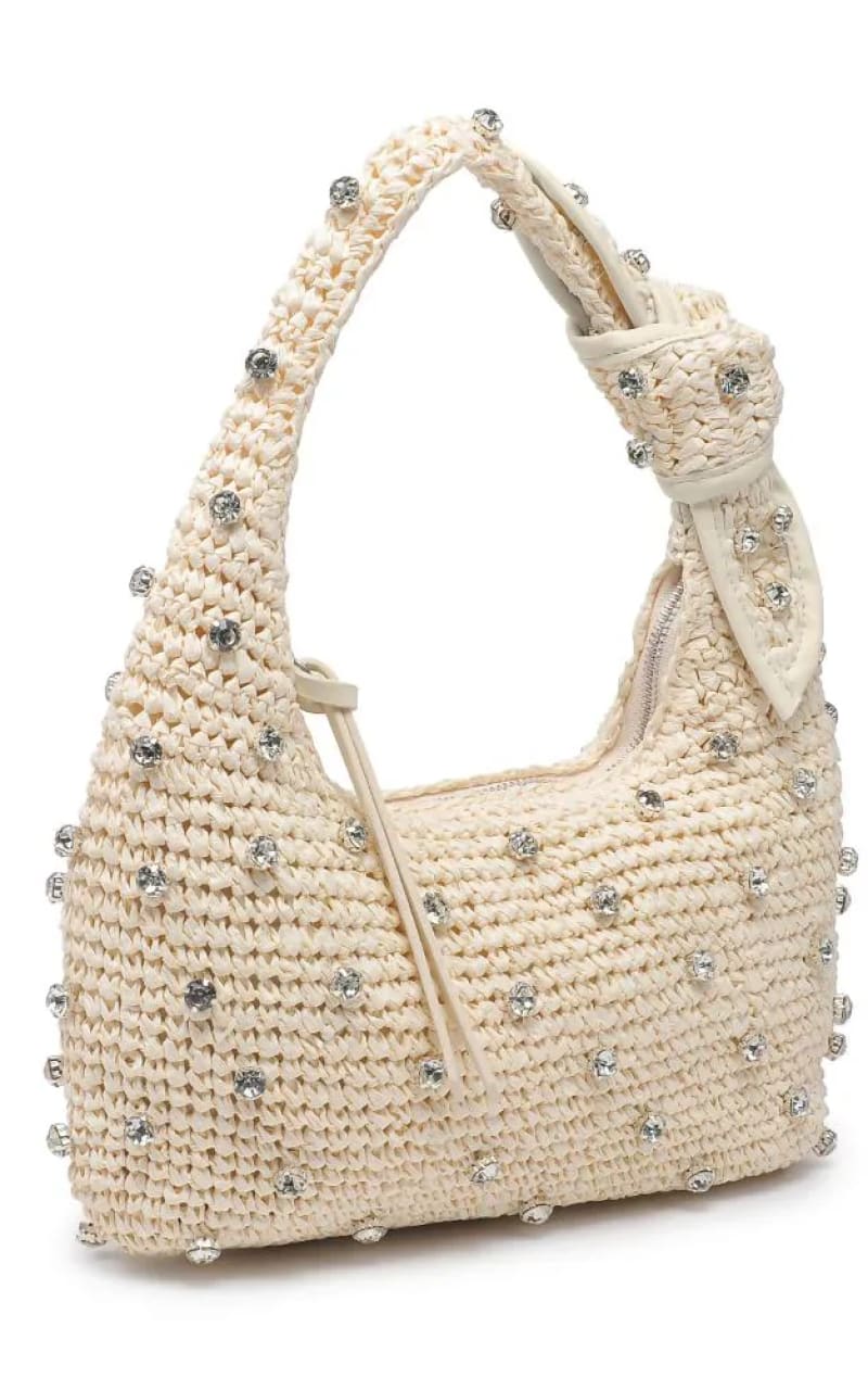 Urban Expressions - Jessa Straw Shoulder Bag - & Wallet