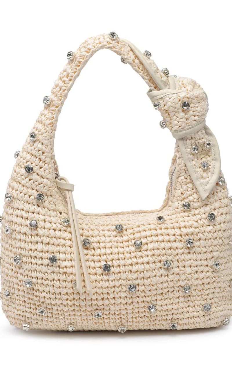 Urban Expressions - Jessa Straw Shoulder Bag - & Wallet