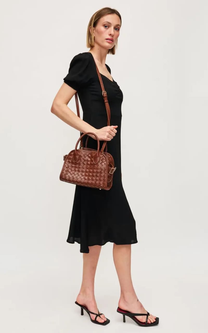 Urban Expressions- Kristie Woven Crossbody Bag - & Wallet