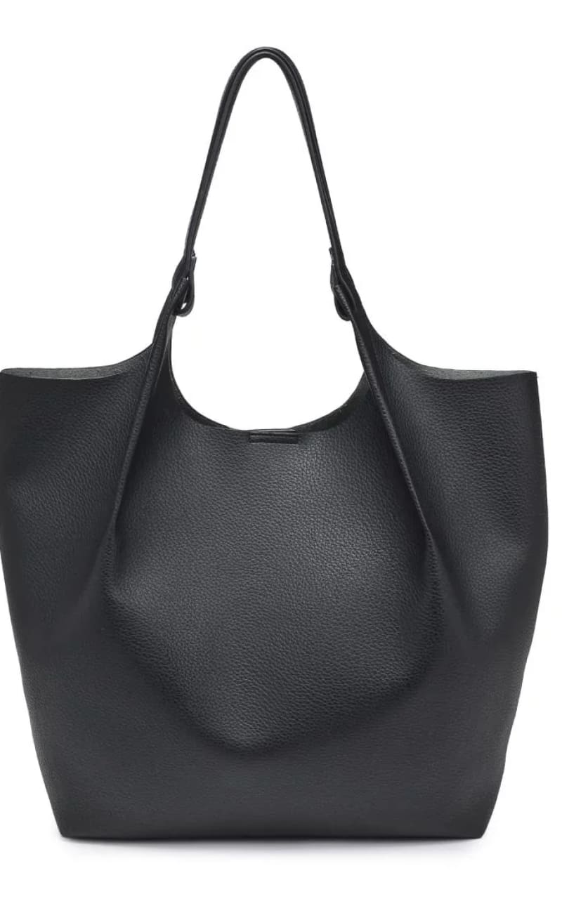 Urban Expressions- Maeve Tote in Black - Bag & Wallet