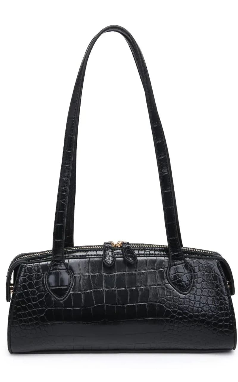 Urban Expressions- Nessa Shoulder Bag - Black - & Wallet