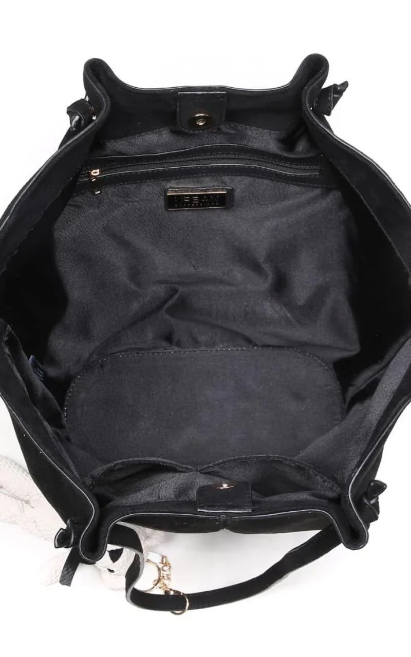 Urban Expressions- Ralphie Tote in Black - Bag & Wallet