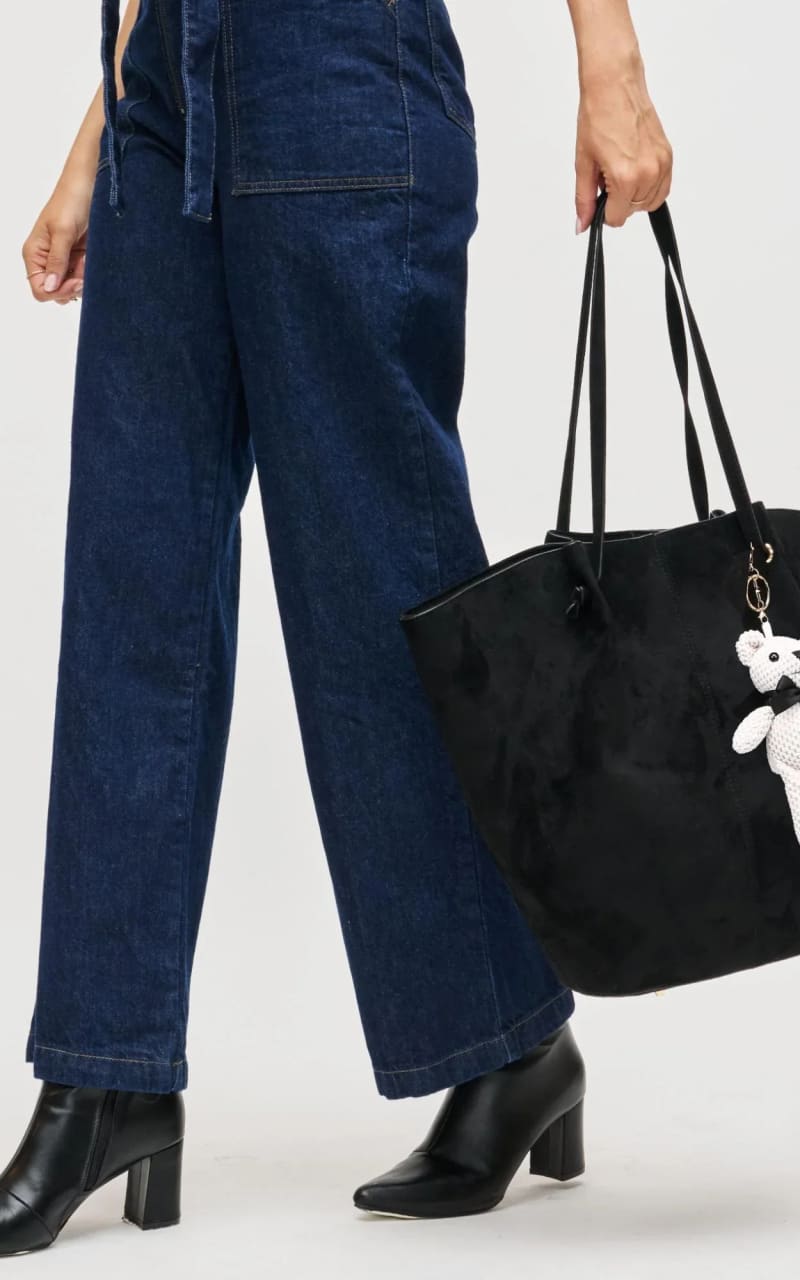 Urban Expressions- Ralphie Tote in Black - Bag & Wallet