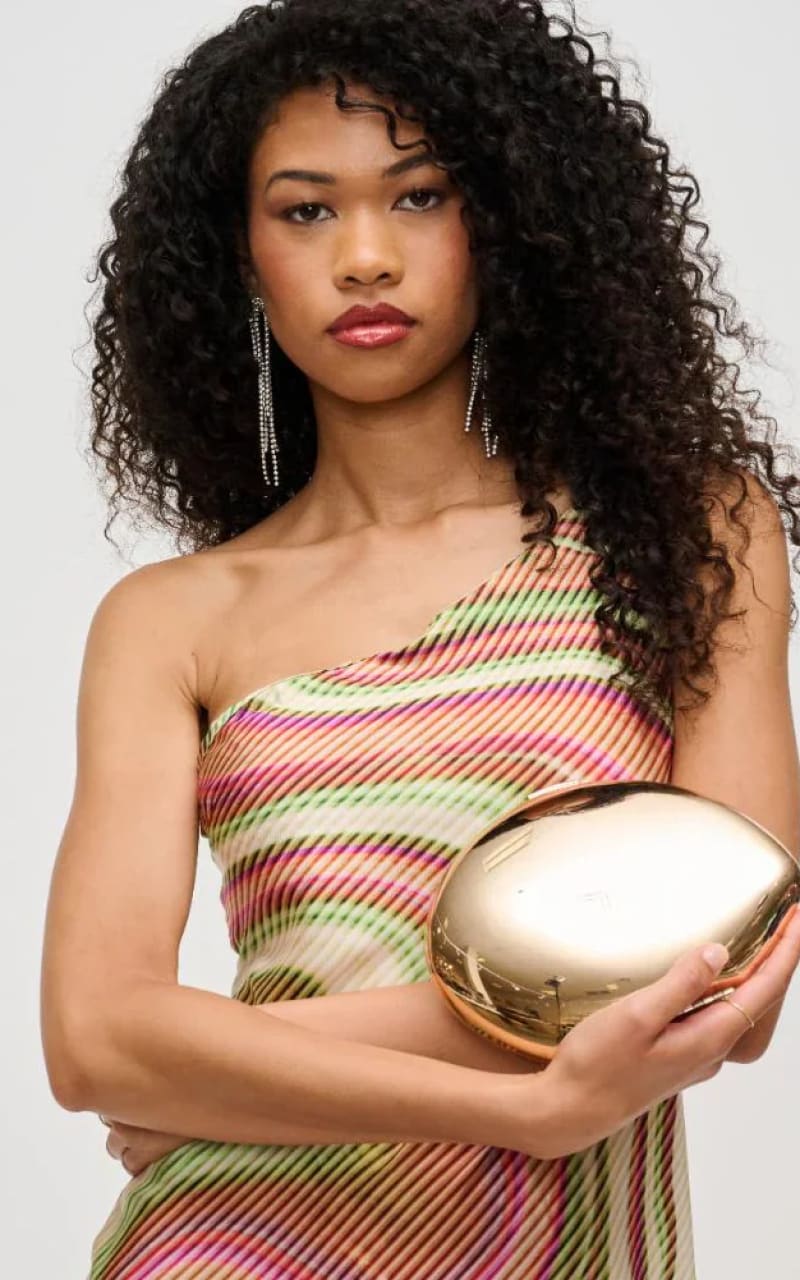 Urban Expressions - Reagen Evening Bag in Gold - & Wallet