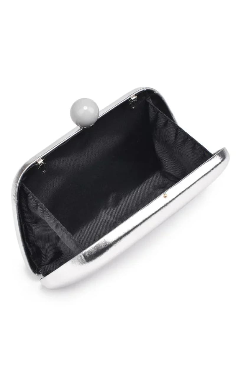 Urban Expressions - Sahara Evening Bag in Silver - & Wallet