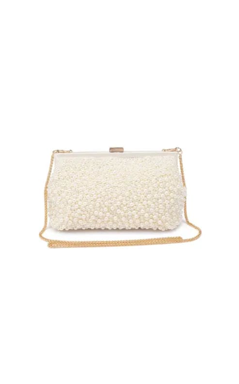 Urban Expressions - Samira Evening Bag - Ivory - accessories