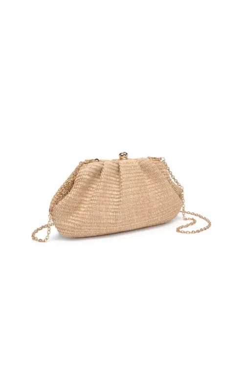 Urban Expressions - Triana Straw Clutch - ACCESSORIES