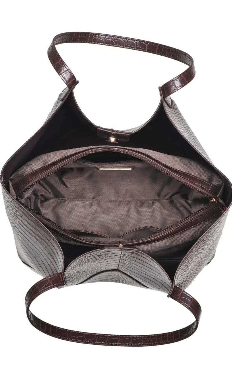 Urban Expressions- Vita Tote in Chocolate - Bag & Wallet