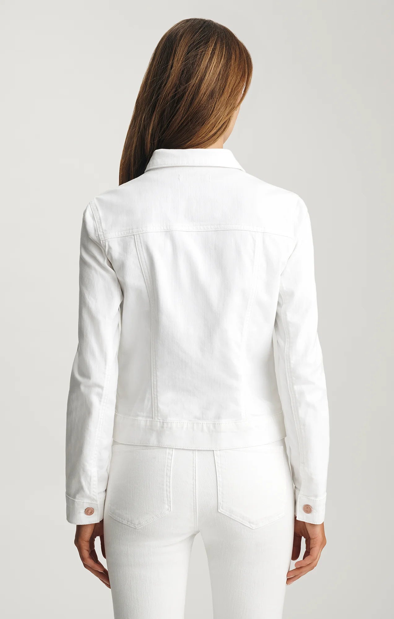 Mavi- Samantha Denim Jacket in White Flex