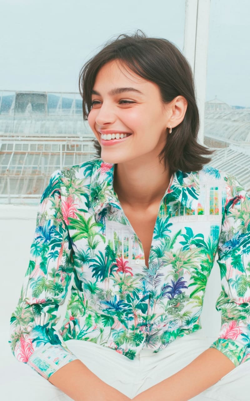 Vilagallo- Blanca Blouse in Greenhouses - Blouses & Tops