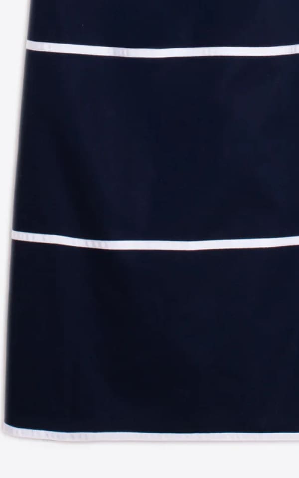 Vilagallo- Tassia Dress in Navy - DRESS