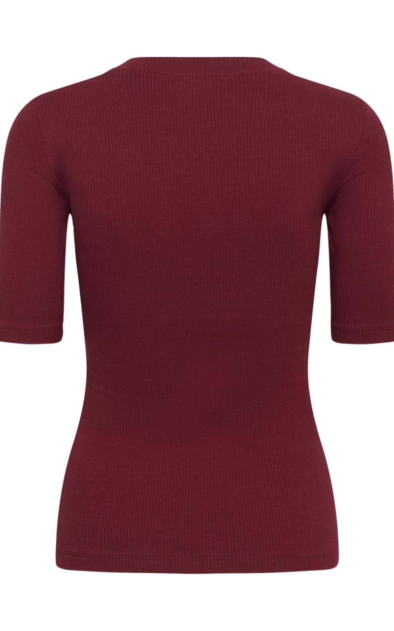 In Wear- Dagna T-Shirt in Cabernet - T-SHIRT & TANK