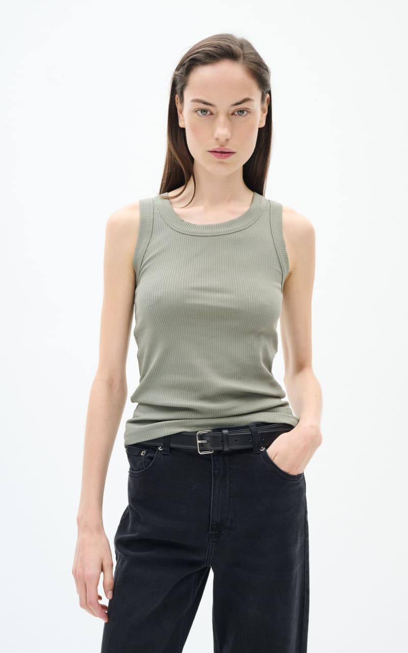 In Wear - Dagna Wide Strap Ribbed Tank - Top