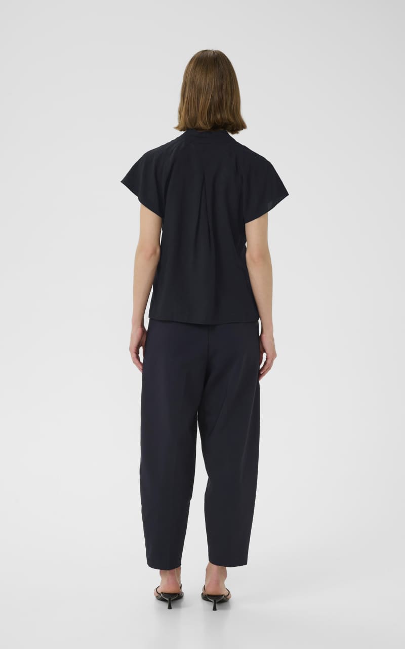 InWear- Adelia Blouse in Marine Blue - Blouses & Tops