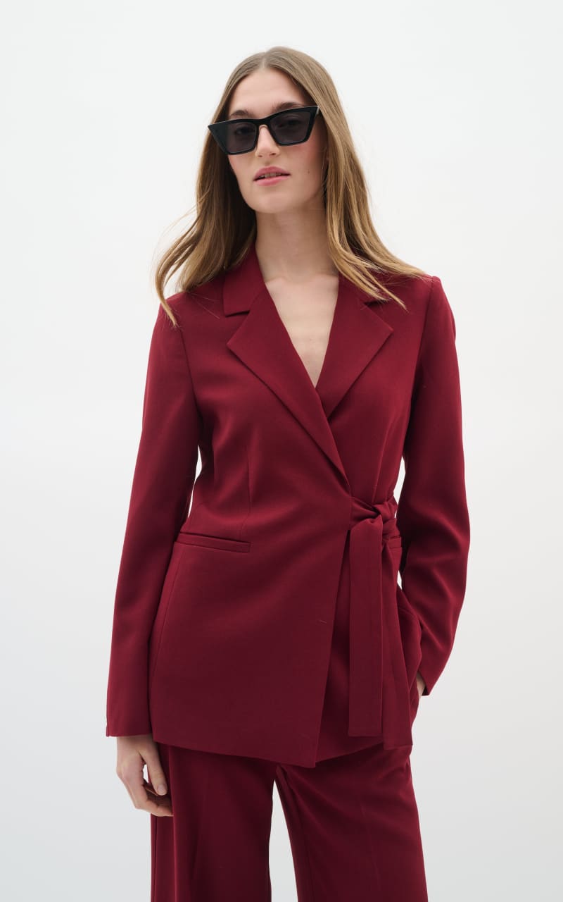 InWear- Briez Blazer in Cabernet - BLAZER