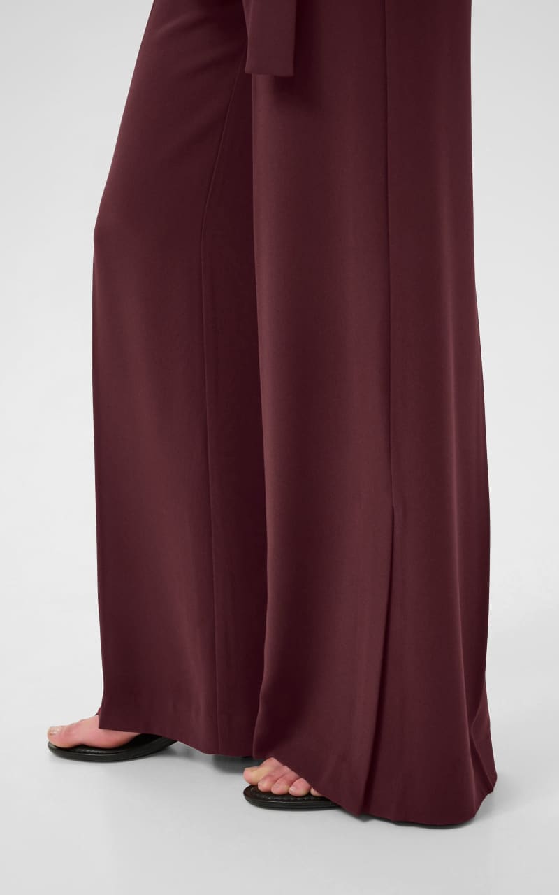 InWear- Briez Slit Trouser in Cabernet - Pant