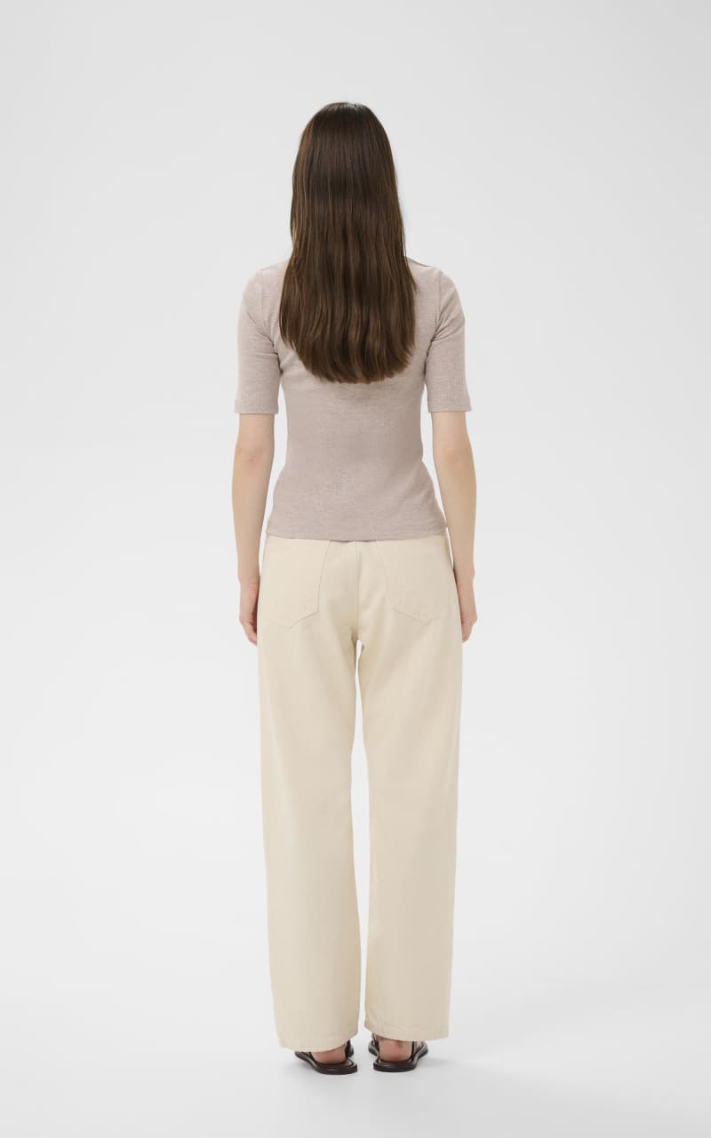 InWear- Dagna T-Shirt in Chateau Gray Melange - T-SHIRT &