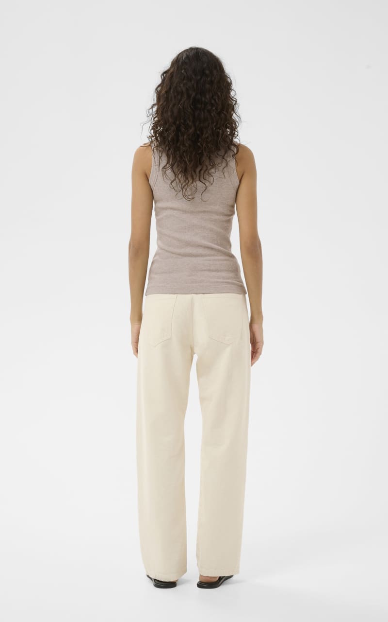 InWear- Dagna Tank in Chateau Gray Melange - T-SHIRT & TANK