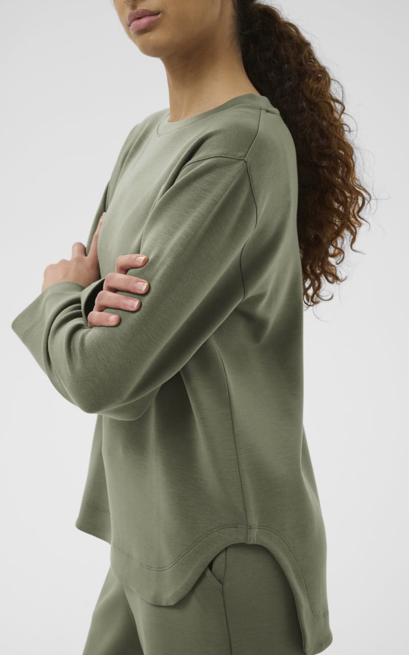 InWear- Gincette Sweatshirt in Mulled Basil - SWEATER &