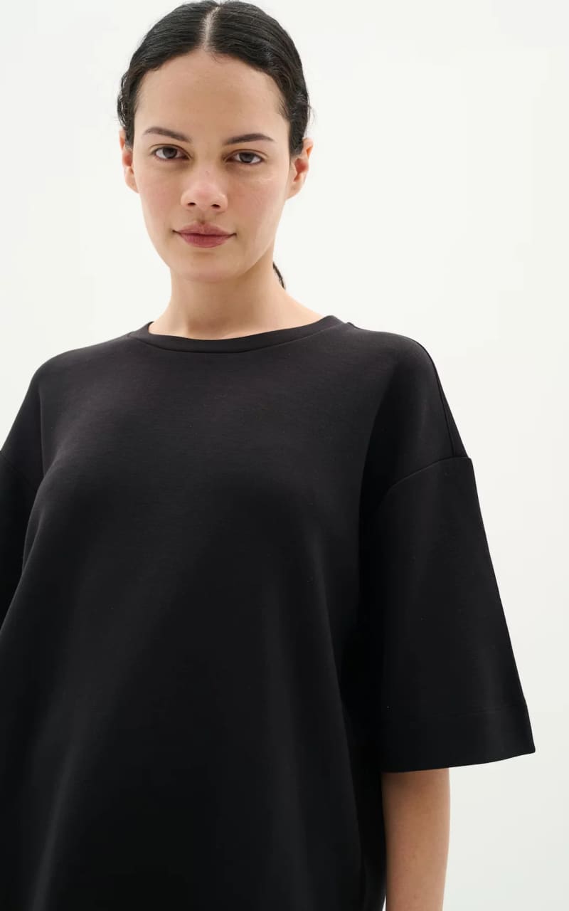 InWear- Pannie Oversized T-Shirt in Black - T-SHIRT & TANK