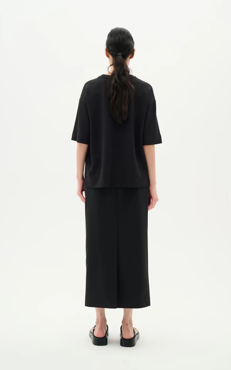 InWear- Pannie Oversized T-Shirt in Black - T-SHIRT & TANK