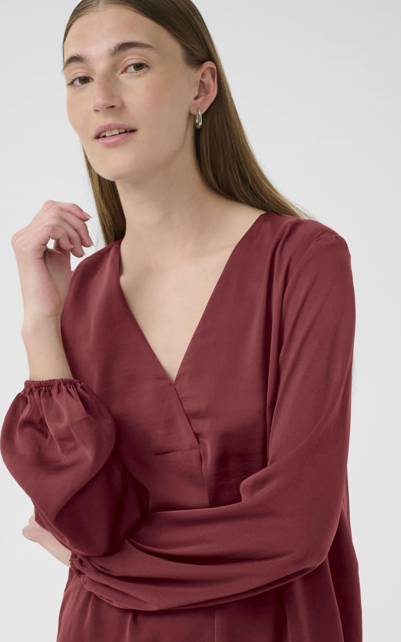 InWear- Rinda Long Sleeve Blouse - Blouses & Tops