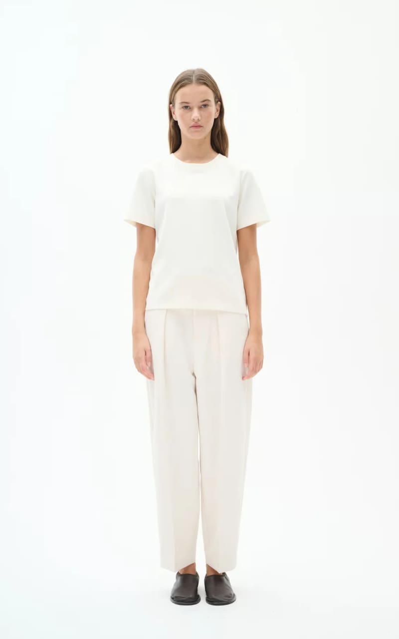 InWear- Vincent Karmen T-Shirt in Whisper White - T-SHIRT &