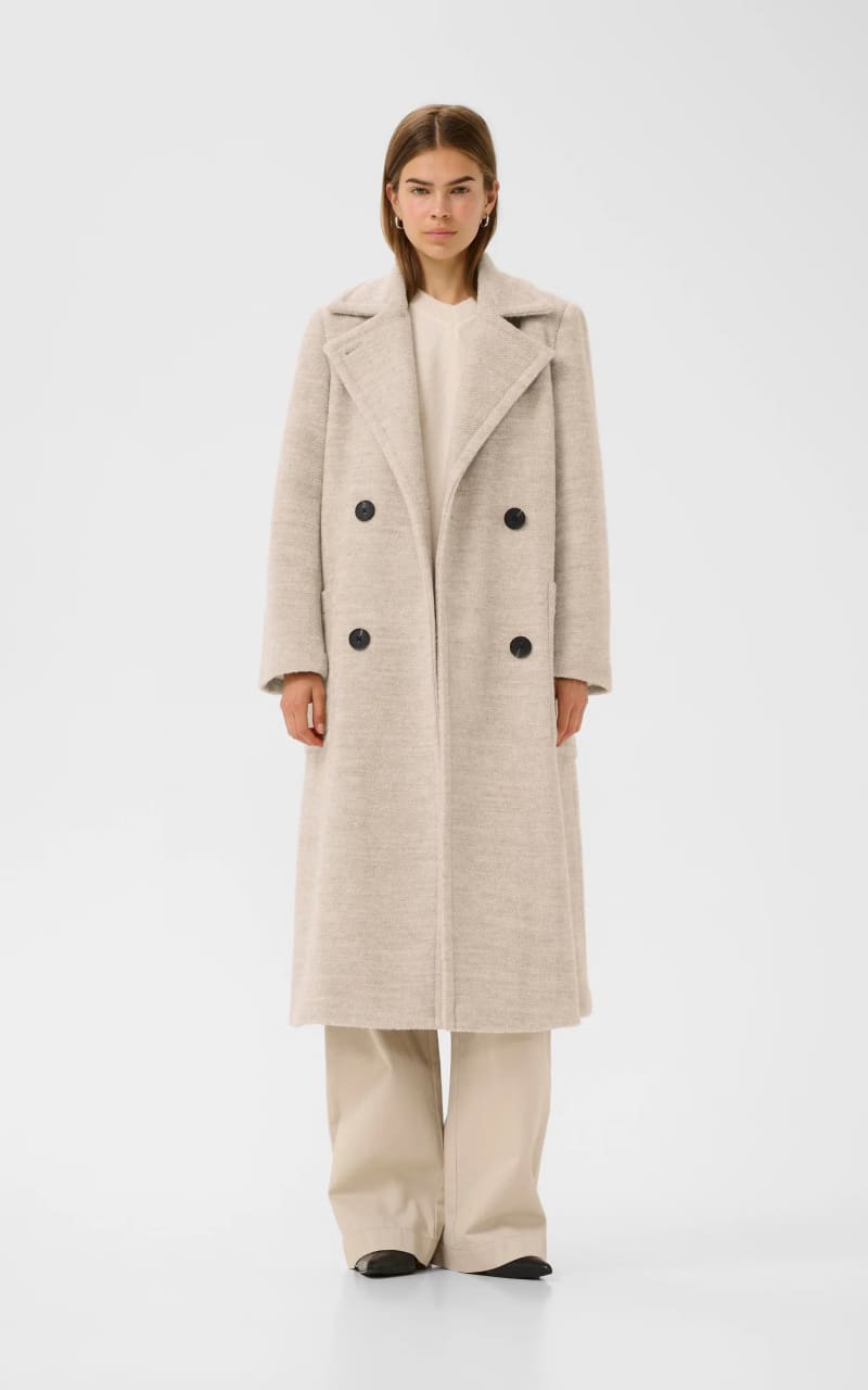 InWear- Yum Coat - Haze Melange / 32 - Outerwear
