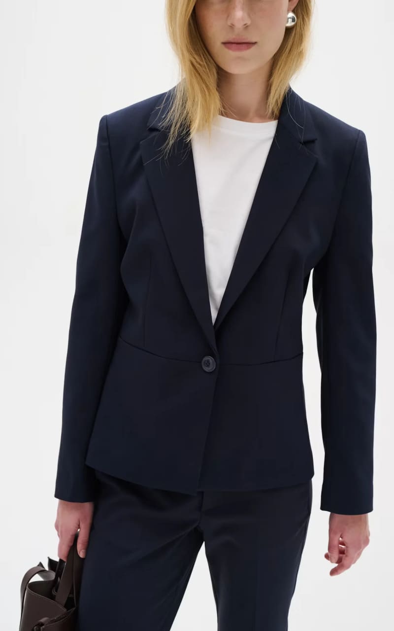 InWear- Zella Blazer in Marine Blue - BLAZER