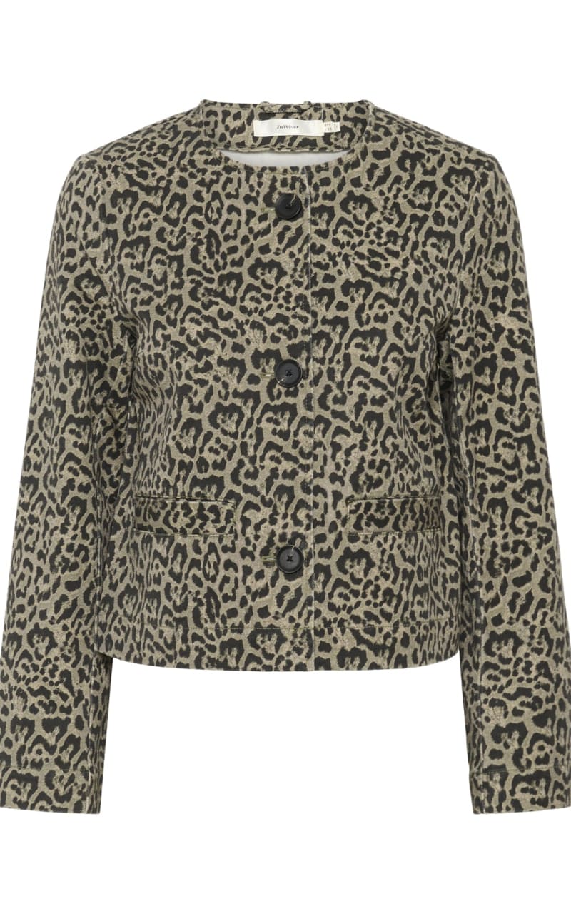 In Wear- Neoma Casual Jacket in Green Big Leo - JACKET