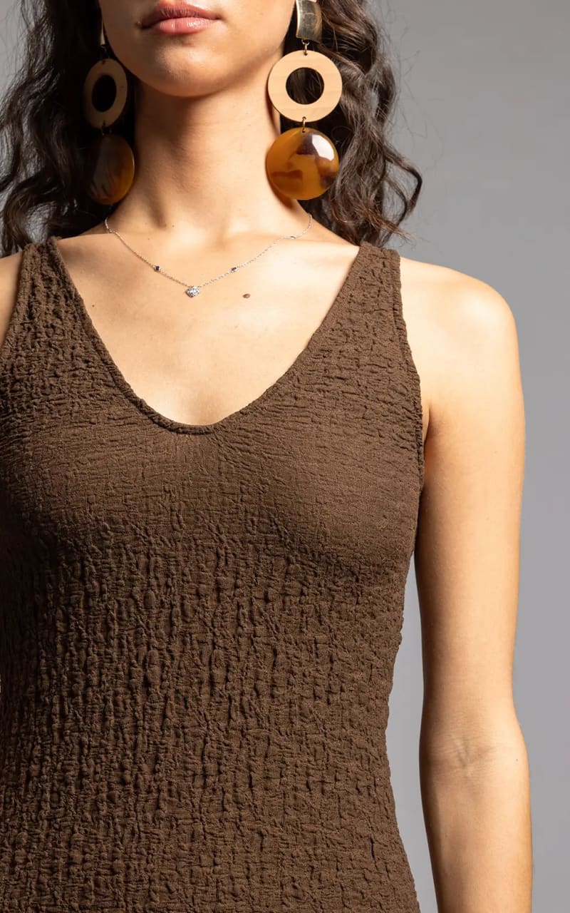 Weekend- Twila Maxi Dress in Chocolate - DRESS