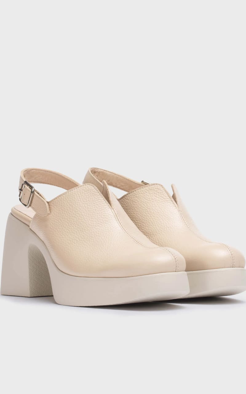 Wonders - High Heel Platform Shoe in Natural - footwear