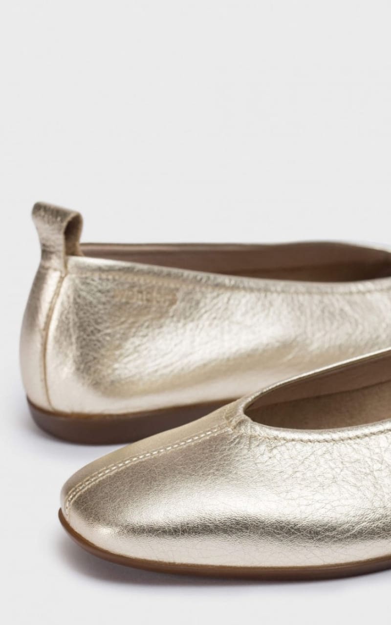 Wonders- Pepa Ballet Flat in Max Platino - footwear
