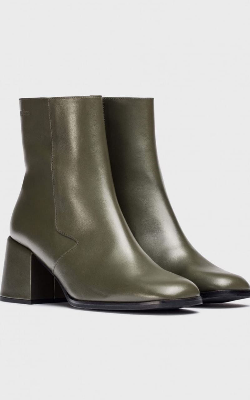 Wonders- Rodolfo Ankle Boots in Green - footwear