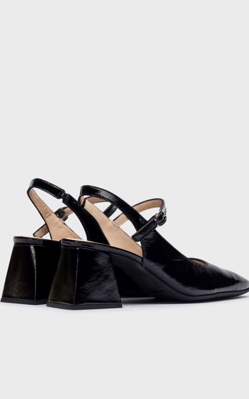 Wonders- Slingback Mary Jane Heels - footwear