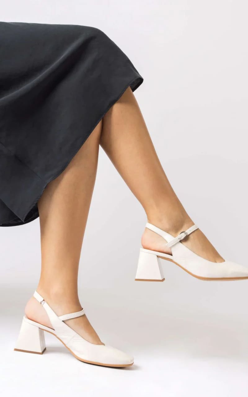 Wonders- Slingback Mary Jane Heels - footwear