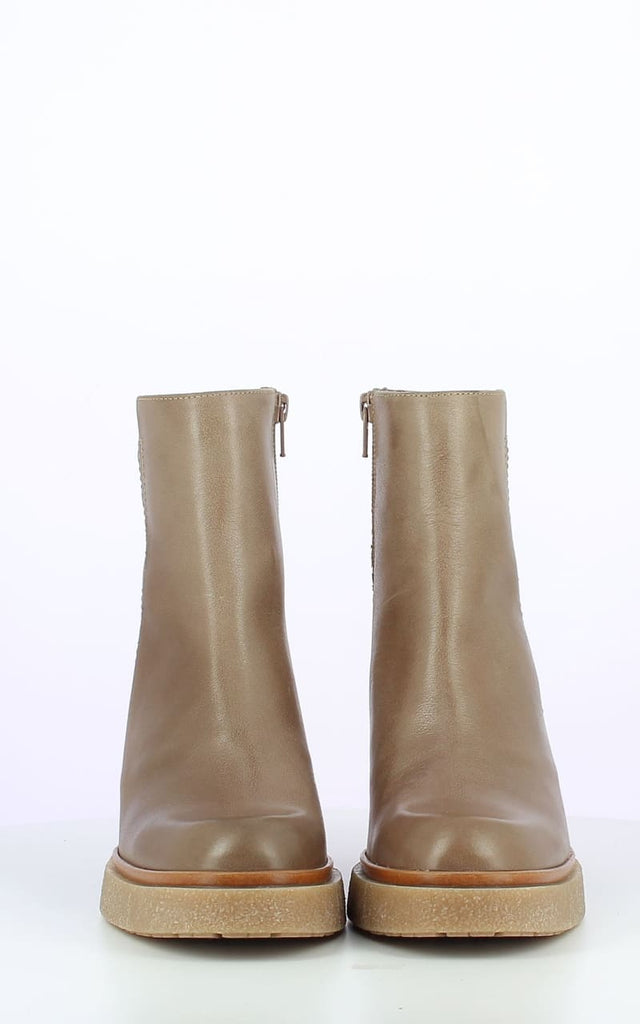 Wonders- Verona Boot in Taupe - footwear