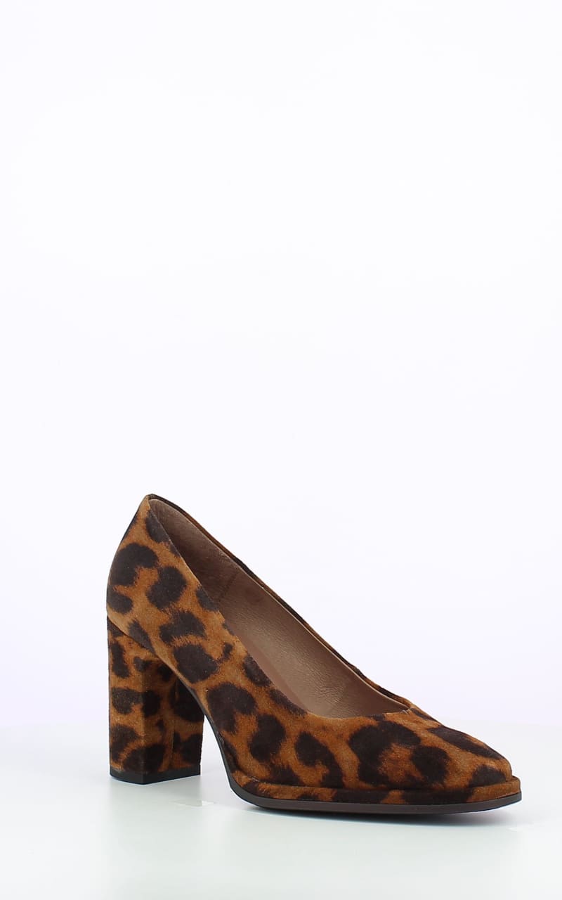 Wonders- Denis Leopard Pump - shoes