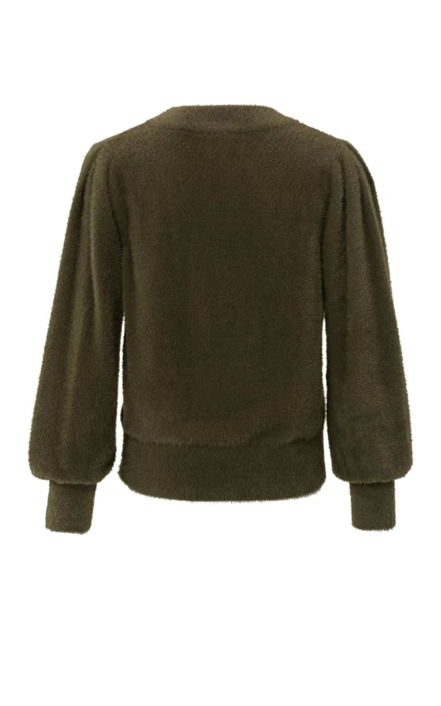 Yaya - Fluffy Cardigan - cardigan