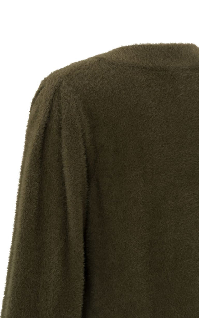 Yaya - Fluffy Cardigan - cardigan