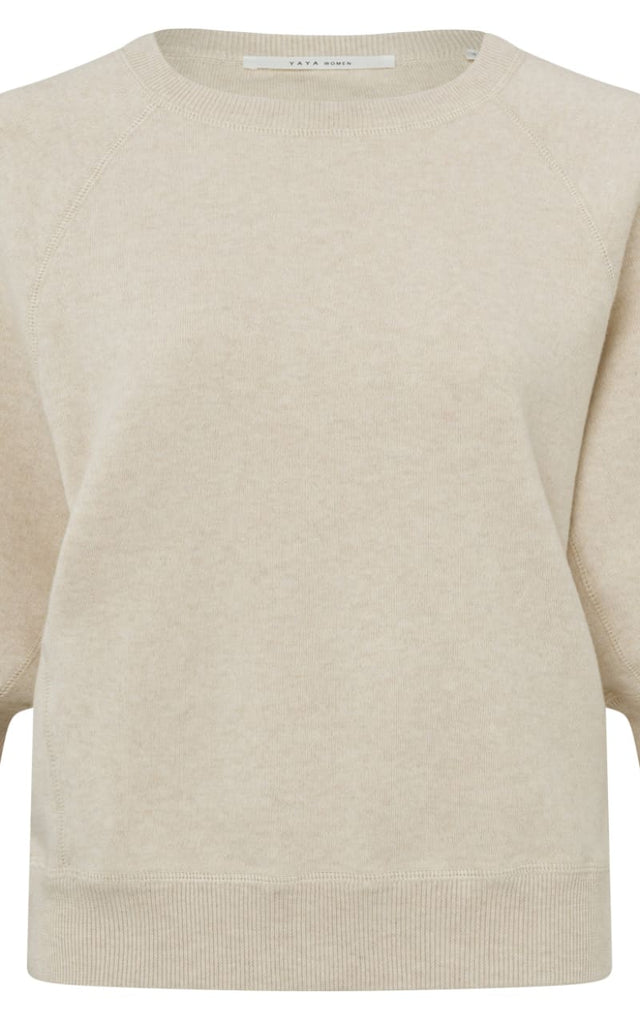 Yaya - Raglan 3/4 Sleeve Sweater