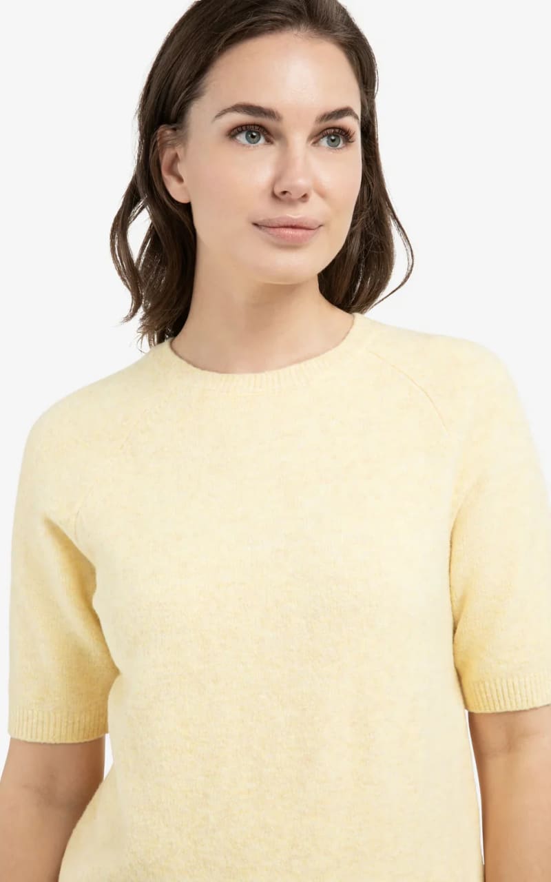 YAYA- Raglan Short Sleeve Sweater - SWEATER & SWEATSHIRT