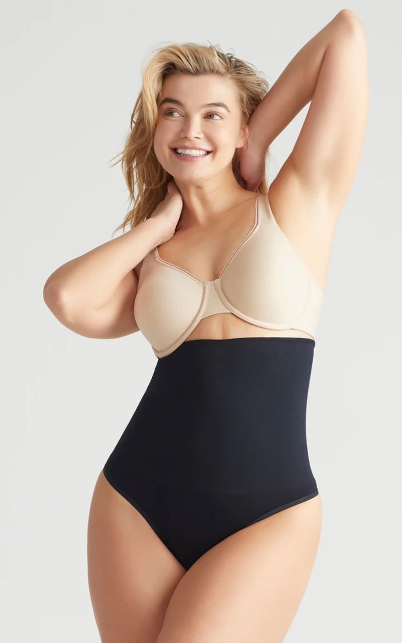 Yummie- High Waist Thong Seamless Shaper - Shapewear