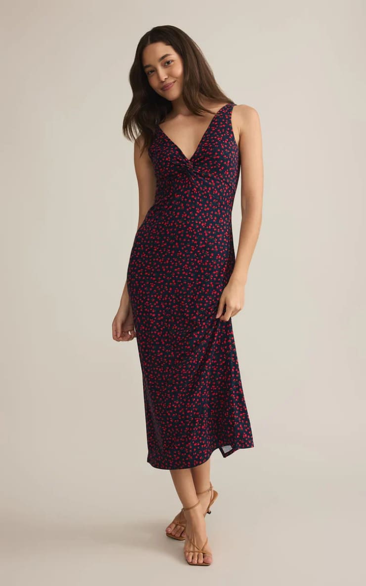 Z SUPPLY - Eleve La Rosa Ditsy Midi Dress